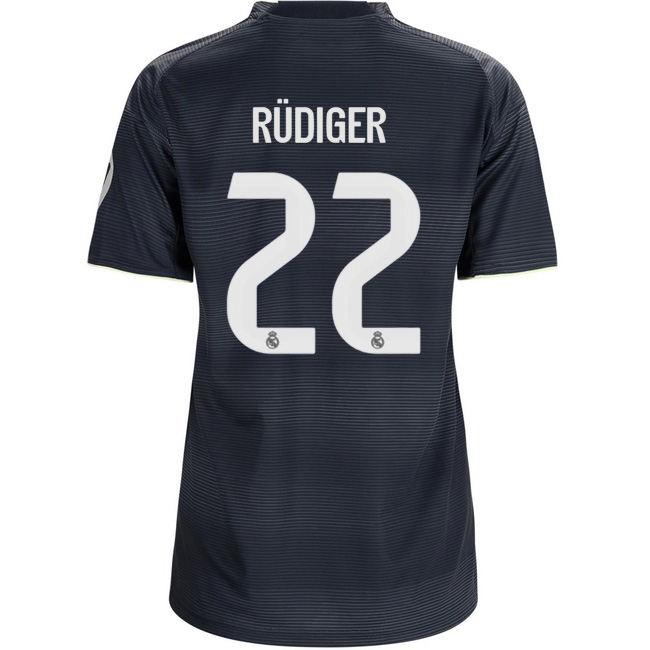 2025/26 Antonio Rudiger #22 Away Women's Soccer Jersey