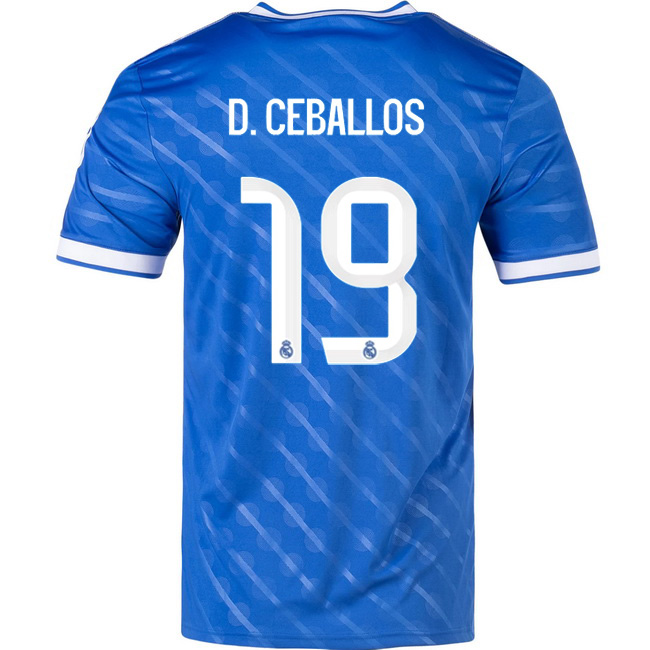 2025/26 Dani Ceballos #19 Third Men's Soccer Jersey