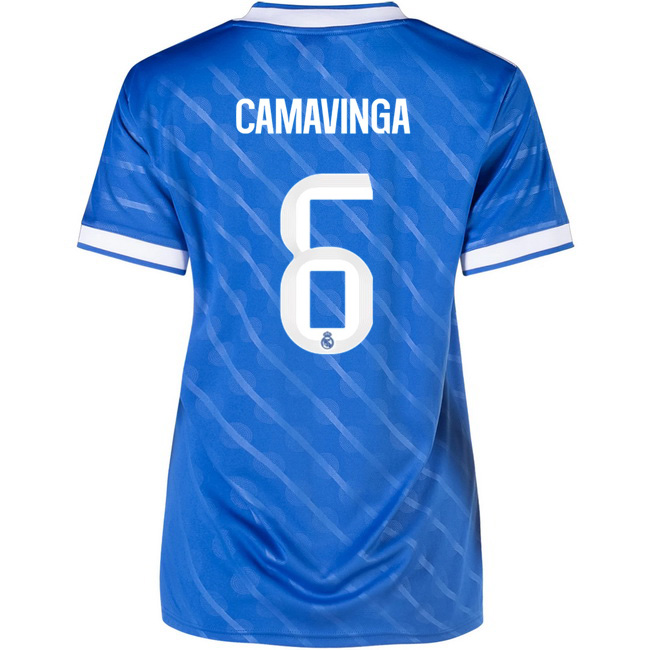 2025/26 Eduardo Camavinga #6 Third Women's Soccer Jersey