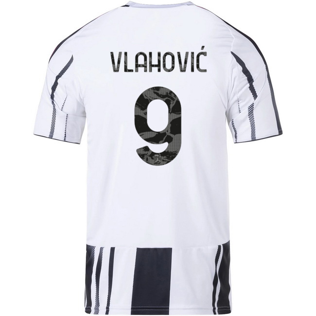 2025/26 Dusan Vlahovic #9 Home Men's Soccer Jersey