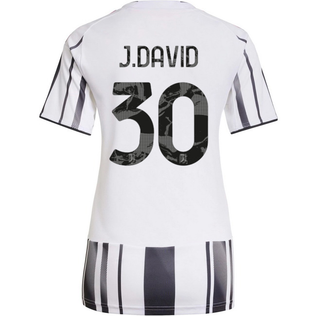 2025/26 Jonathan David #30 Home Women's Soccer Jersey
