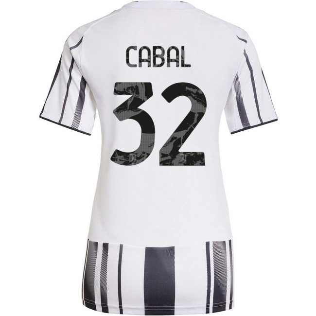 2025/26 Juan Cabal #32 Home Women's Soccer Jersey