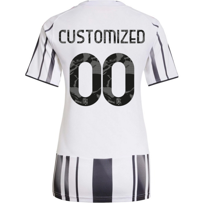 2025/26 CUSTOMIZED M #00 Home Women's Soccer Jersey