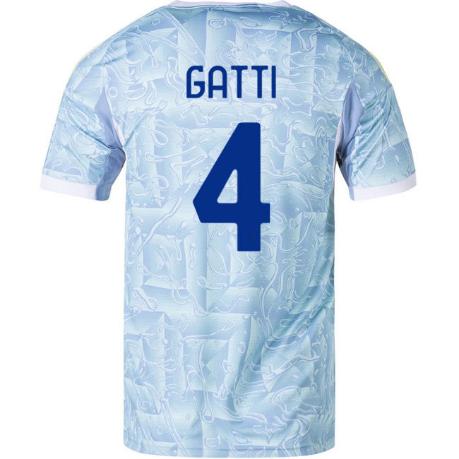 2025/26 Federico Gatti #4 Away Men's Soccer Jersey
