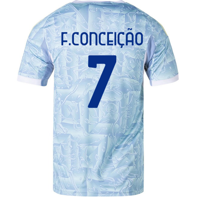 2025/26 Francisco Conceicao #7 Away Men's Soccer Jersey