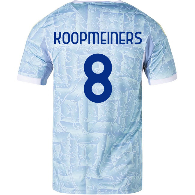 2025/26 Teun Koopmeiners #8 Away Men's Soccer Jersey