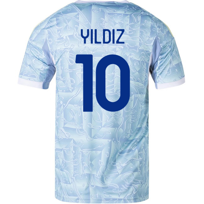 2025/26 Kenan Yildiz #10 Away Men's Soccer Jersey