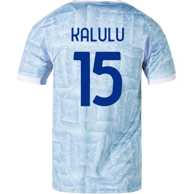 2025/26 Pierre Kalulu #15 Away Men's Soccer Jersey