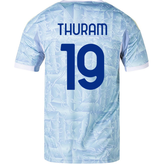 2025/26 Khephren Thuram #19 Away Men's Soccer Jersey