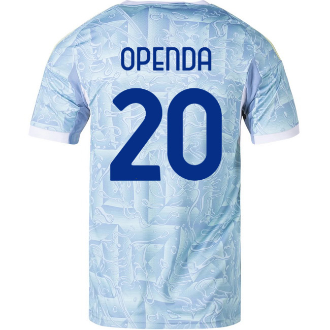 2025/26 Lois Openda #20 Away Men's Soccer Jersey