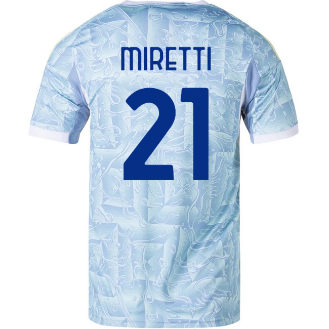 2025/26 Fabio Miretti #21 Away Men's Soccer Jersey