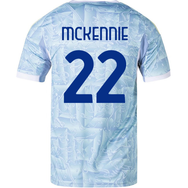 2025/26 Weston McKennie #22 Away Men's Soccer Jersey