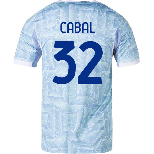 2025/26 Juan Cabal #32 Away Men's Soccer Jersey