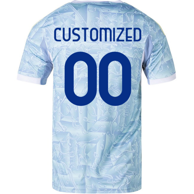 2025/26 CUSTOMIZED K #00 Away Men's Soccer Jersey