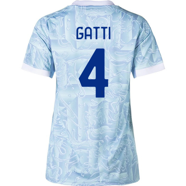 2025/26 Federico Gatti #4 Away Women's Soccer Jersey
