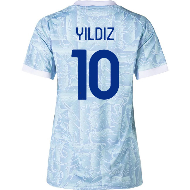 2025/26 Kenan Yildiz #10 Away Women's Soccer Jersey