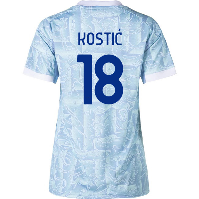 2025/26 Filip Kostic #18 Away Women's Soccer Jersey