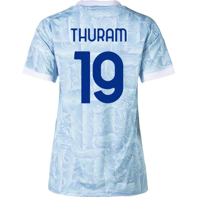 2025/26 Khephren Thuram #19 Away Women's Soccer Jersey