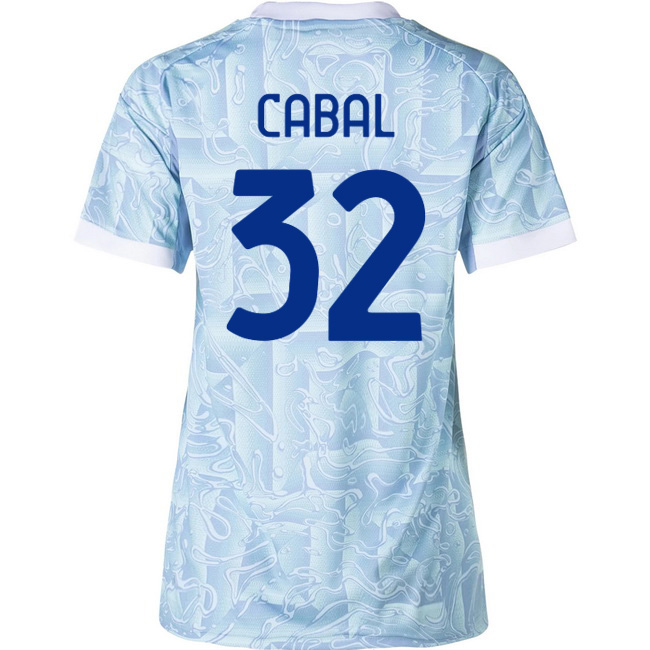 2025/26 Juan Cabal #32 Away Women's Soccer Jersey
