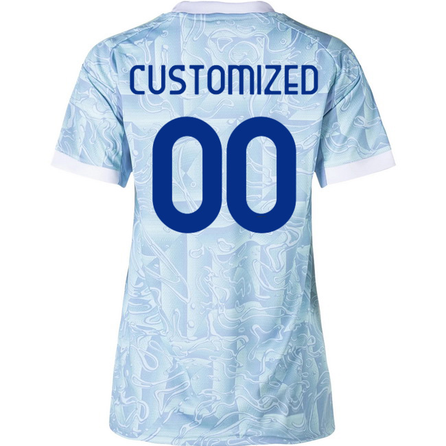 2025/26 CUSTOMIZED W #00 Away Women's Soccer Jersey