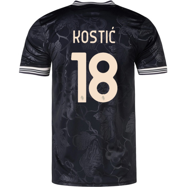 2025/26 Filip Kostic #18 Third Men's Soccer Jersey