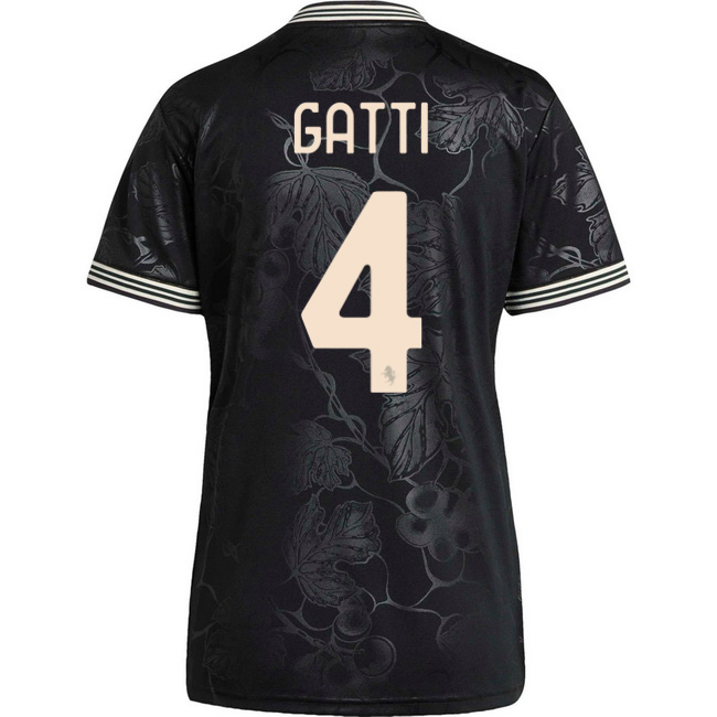 2025/26 Federico Gatti #4 Third Women's Soccer Jersey