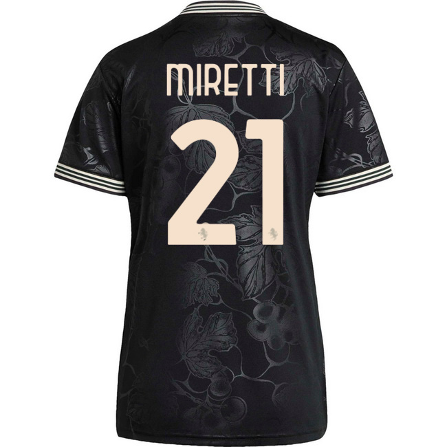 2025/26 Fabio Miretti #21 Third Women's Soccer Jersey