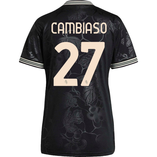 2025/26 Andrea Cambiaso #27 Third Women's Soccer Jersey