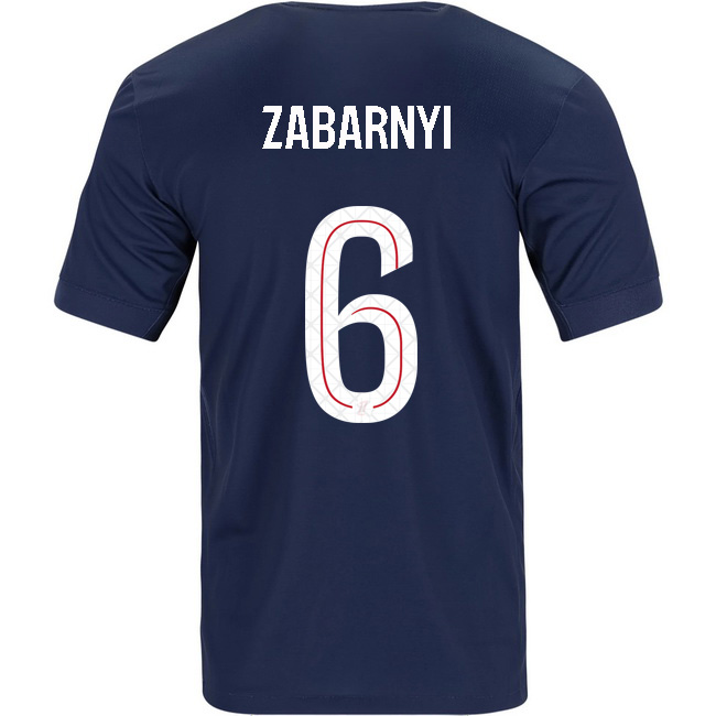 2025/26 Ilya Zabarnyi #6 Home Men's Soccer Jersey