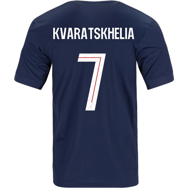 2025/26 Khvicha Kvaratskhelia #7 Home Men's Soccer Jersey