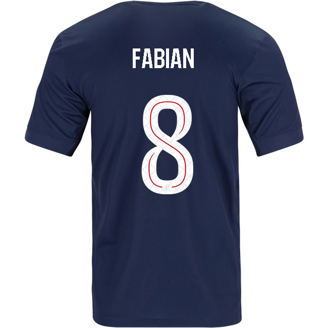 2025/26 Fabian Ruiz #8 Home Men's Soccer Jersey