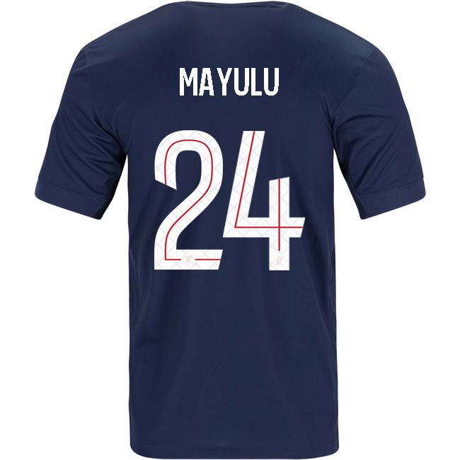 2025/26 Senny Mayulu #24 Home Men's Soccer Jersey