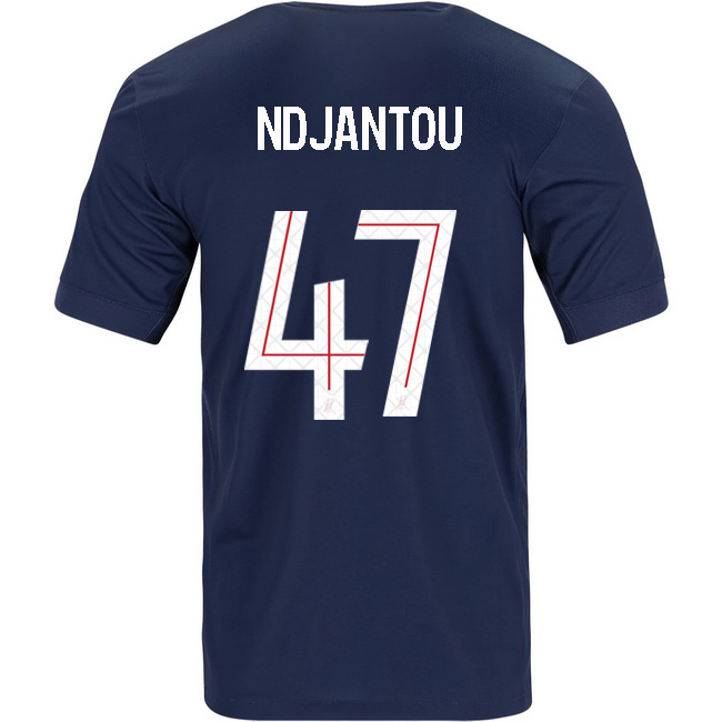 2025/26 Quentin Ndjantou #47 Home Men's Soccer Jersey