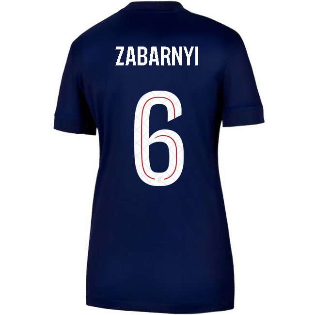 2025/26 Ilya Zabarnyi #6 Home Women's Soccer Jersey