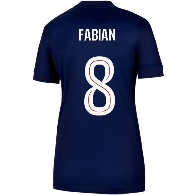 2025/26 Fabian Ruiz #8 Home Women's Soccer Jersey