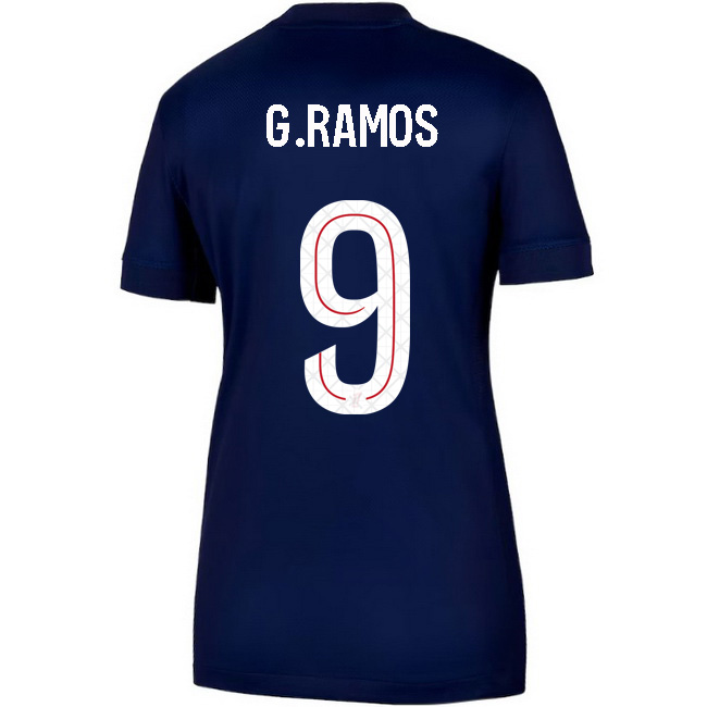 2025/26 Goncalo Ramos #9 Home Women's Soccer Jersey