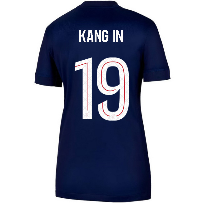 2025/26 Kang-in Lee #19 Home Women's Soccer Jersey