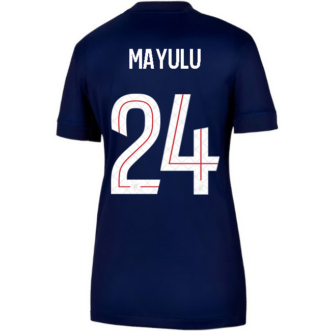 2025/26 Senny Mayulu #24 Home Women's Soccer Jersey