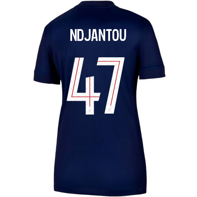 2025/26 Quentin Ndjantou #47 Home Women's Soccer Jersey