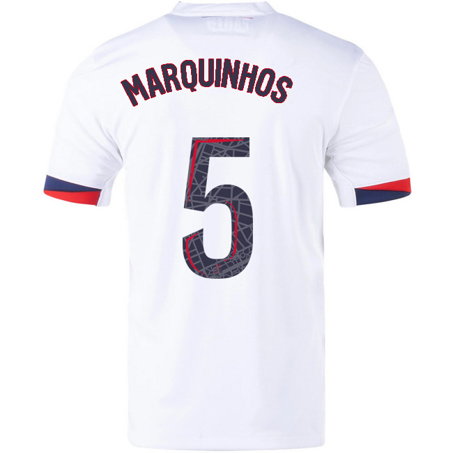 2025/26 Marquinhos #5 Away Men's Soccer Jersey