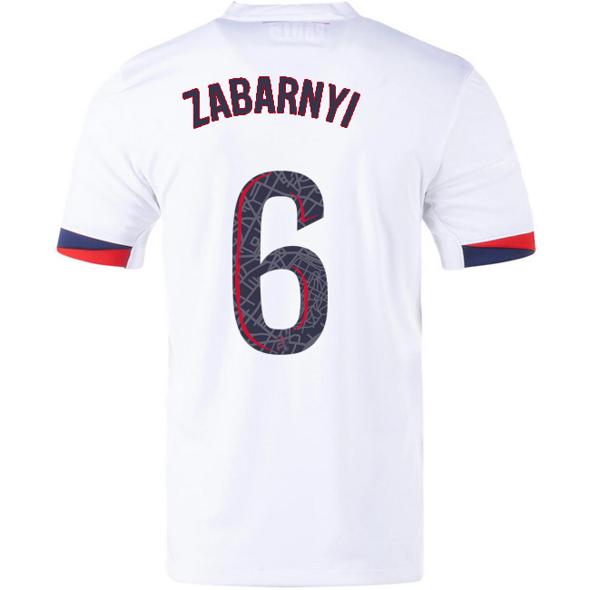 2025/26 Ilya Zabarnyi #6 Away Men's Soccer Jersey