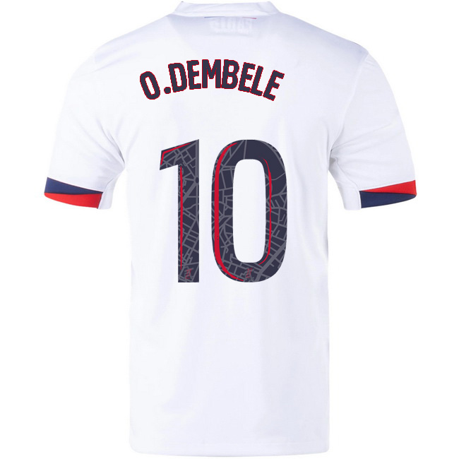 2025/26 Ousmane Dembele #10 Away Men's Soccer Jersey