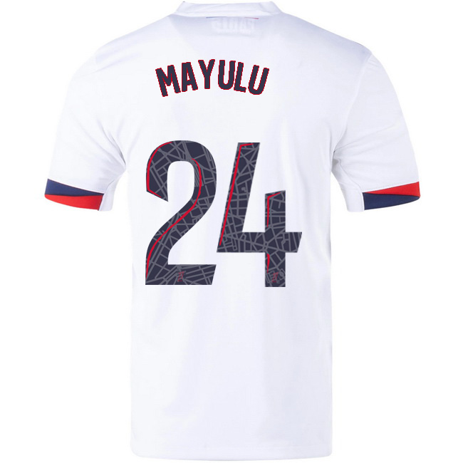 2025/26 Senny Mayulu #24 Away Men's Soccer Jersey