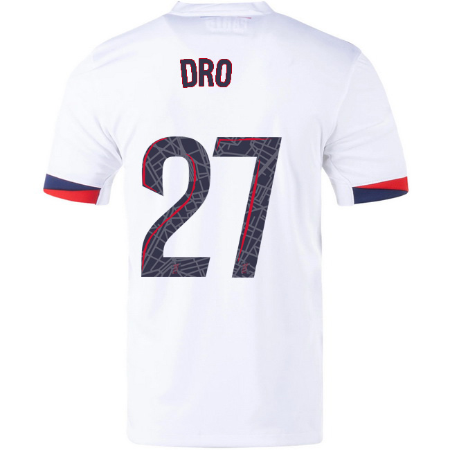 2025/26 Dro Fernandez #27 Away Men's Soccer Jersey