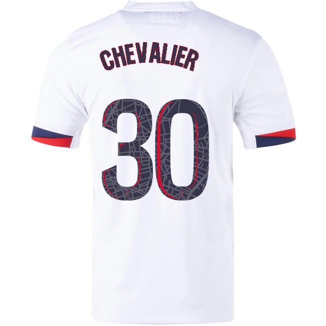 2025/26 Lucas Chevalier #30 Away Men's Soccer Jersey