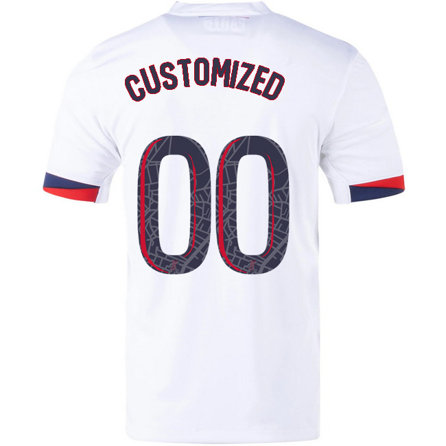 2025/26 CUSTOMIZED L #00 Away Men's Soccer Jersey