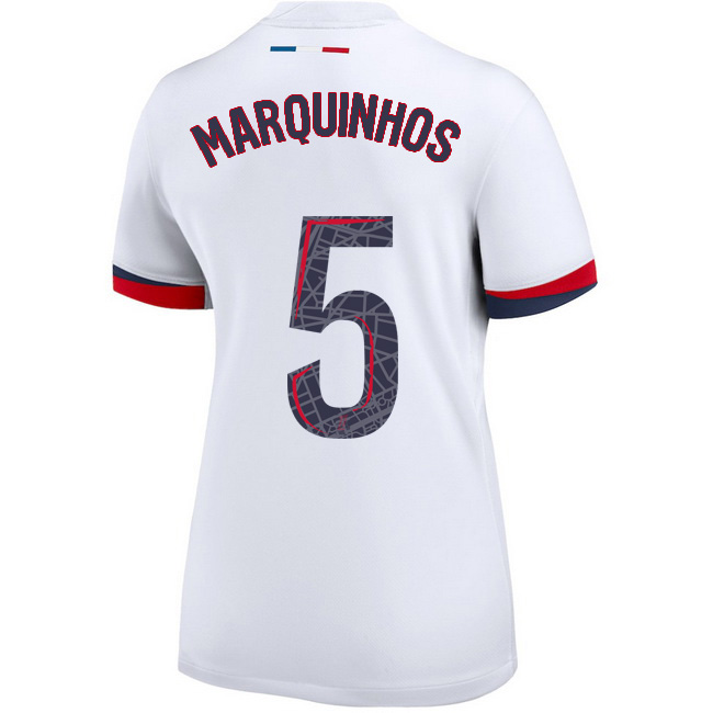 2025/26 Marquinhos #5 Away Women's Soccer Jersey