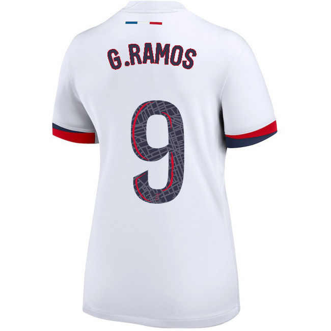 2025/26 Goncalo Ramos #9 Away Women's Soccer Jersey