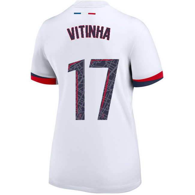 2025/26 Vitinha #17 Away Women's Soccer Jersey