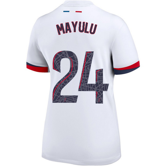 2025/26 Senny Mayulu #24 Away Women's Soccer Jersey